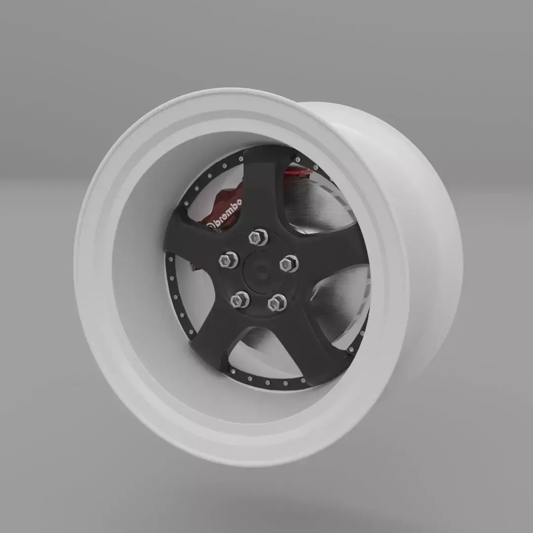 SSR rim 3D model