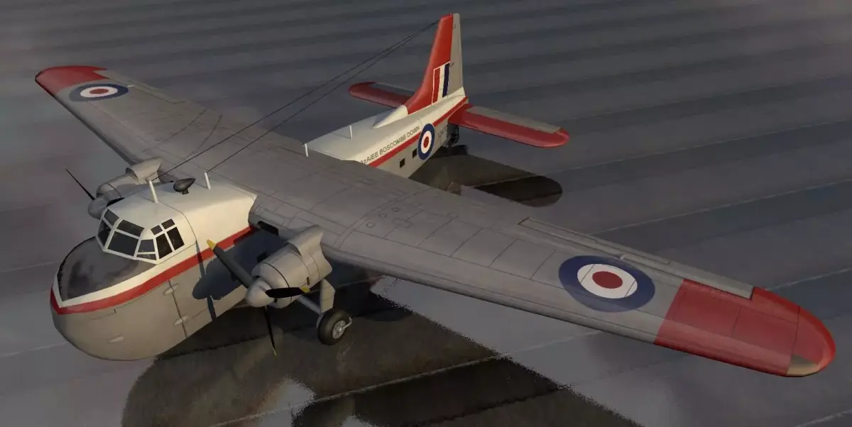 Bristol Type 170 Freighter Mk-31 3D model