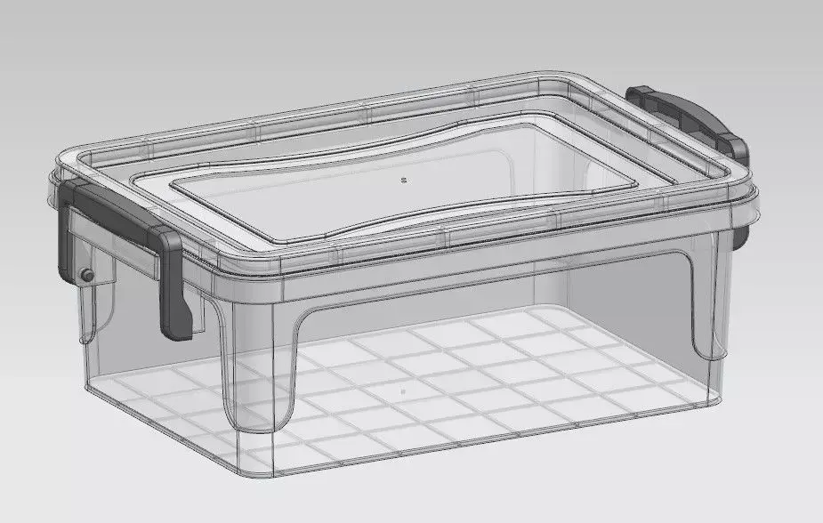 storage container 3D model