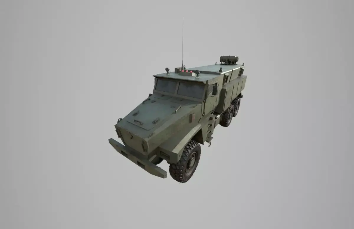 ural typhoon 3D model
