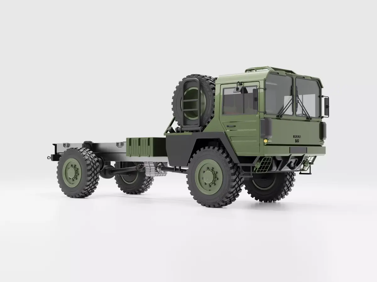 MAN KAT1 4x4 Military Truck 3D model