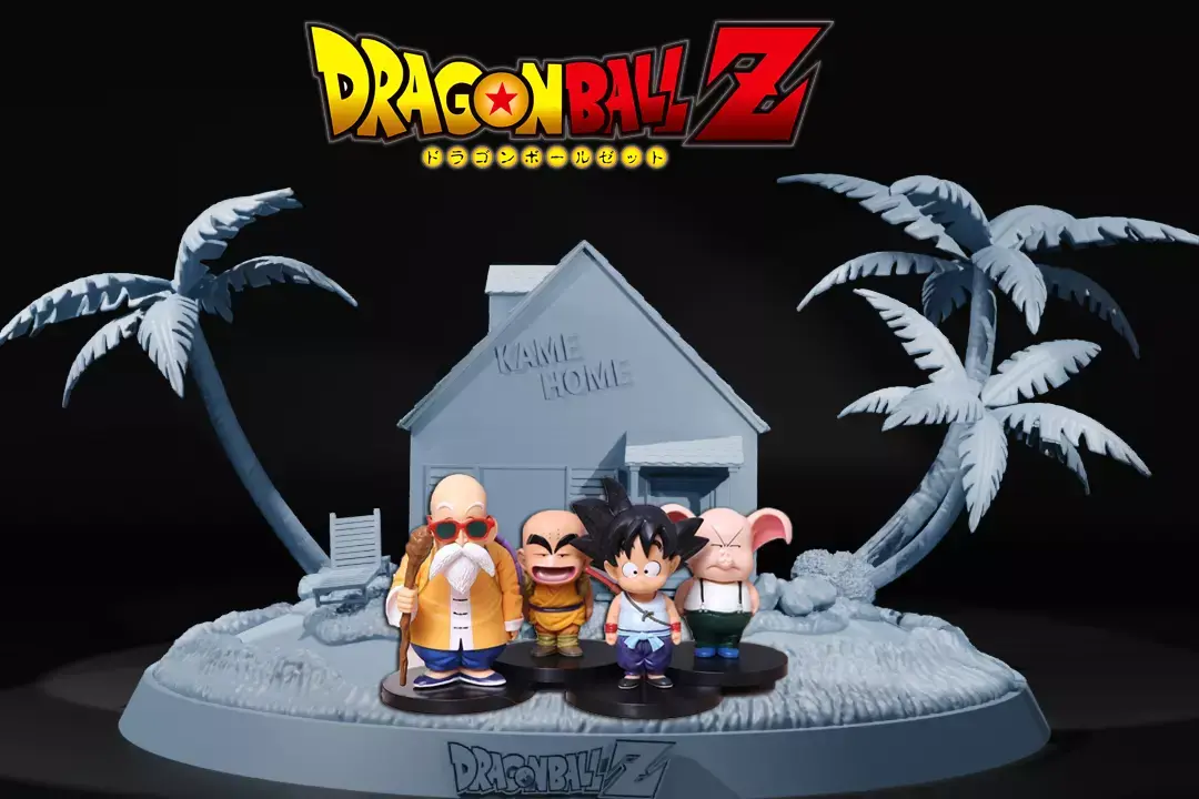 BASE KAME HOME - DRAGON BALL - SPLIT PART 3D print model