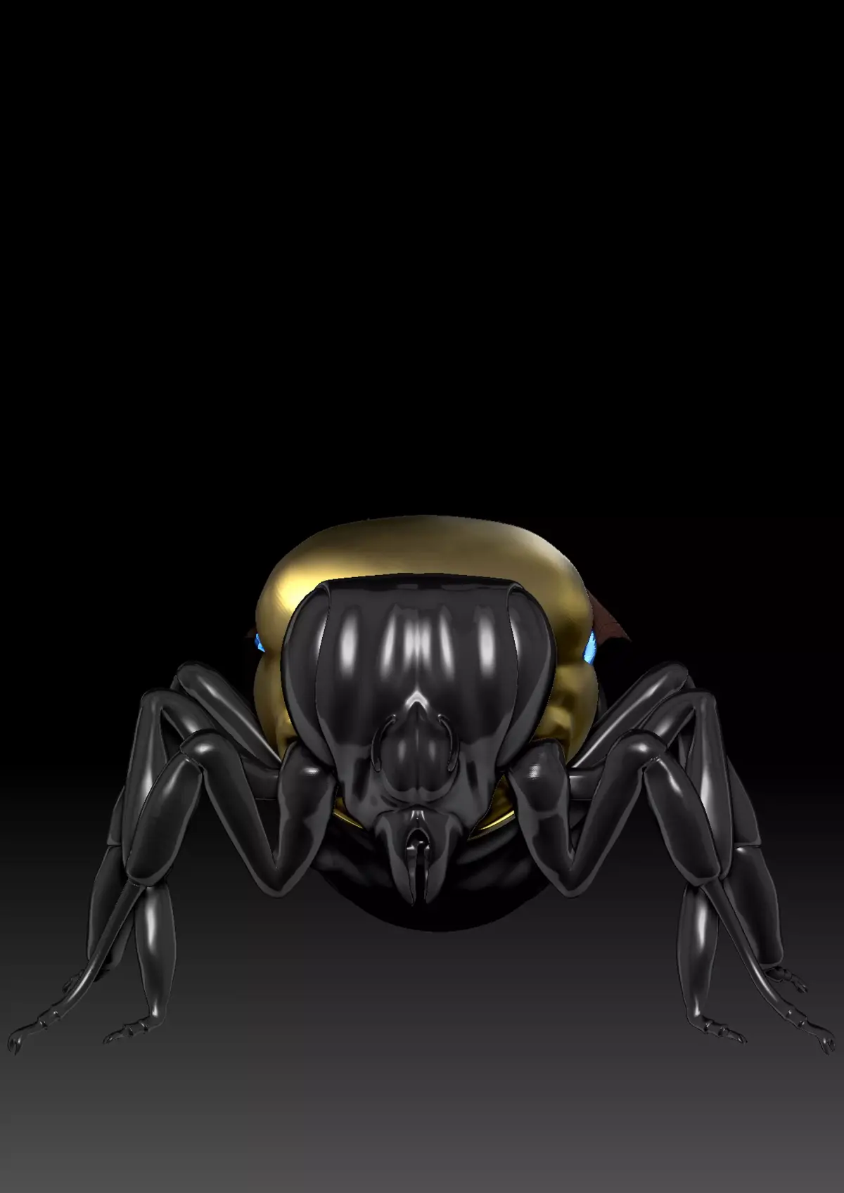 queen bee 3D model