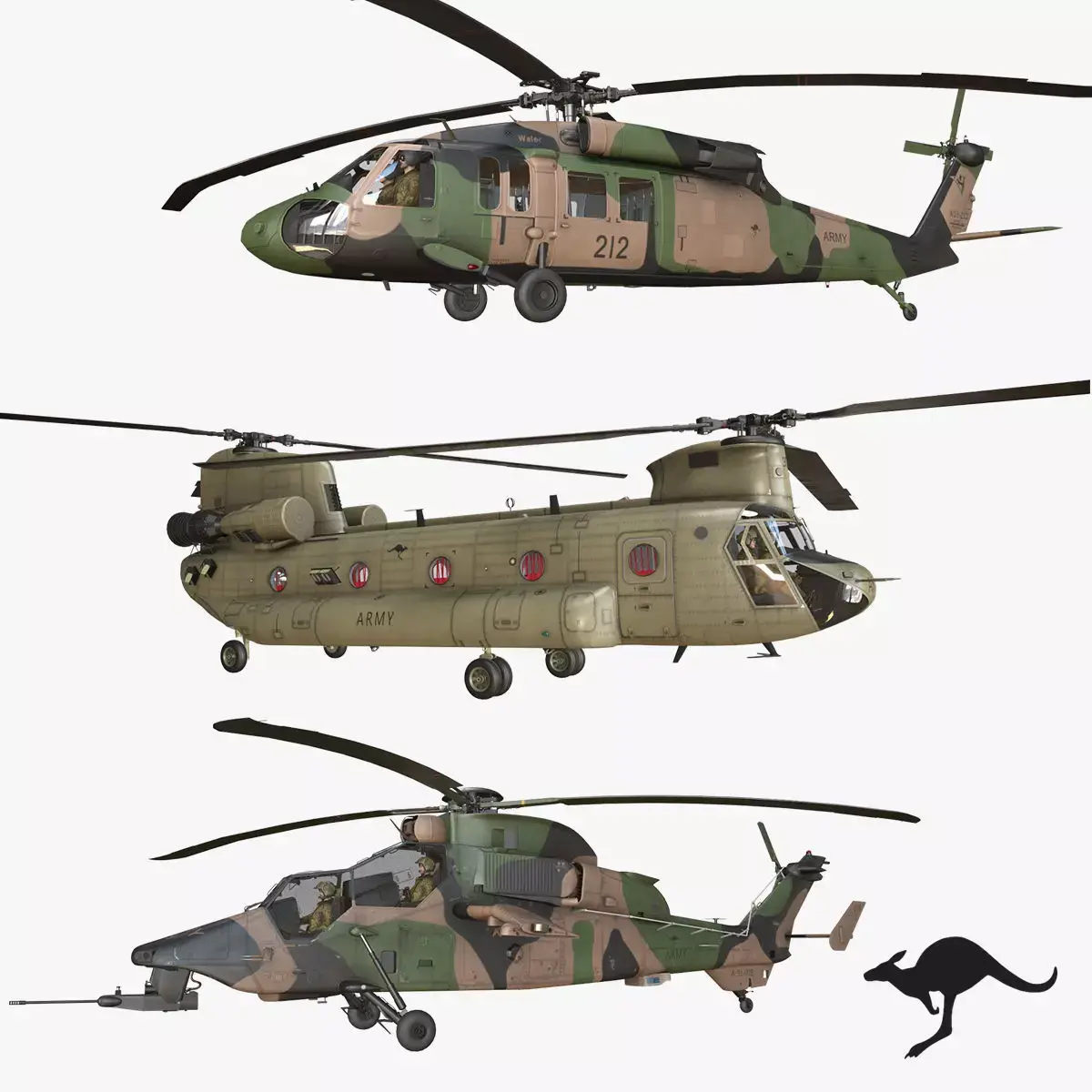 Australian Army Helicopter Collection 