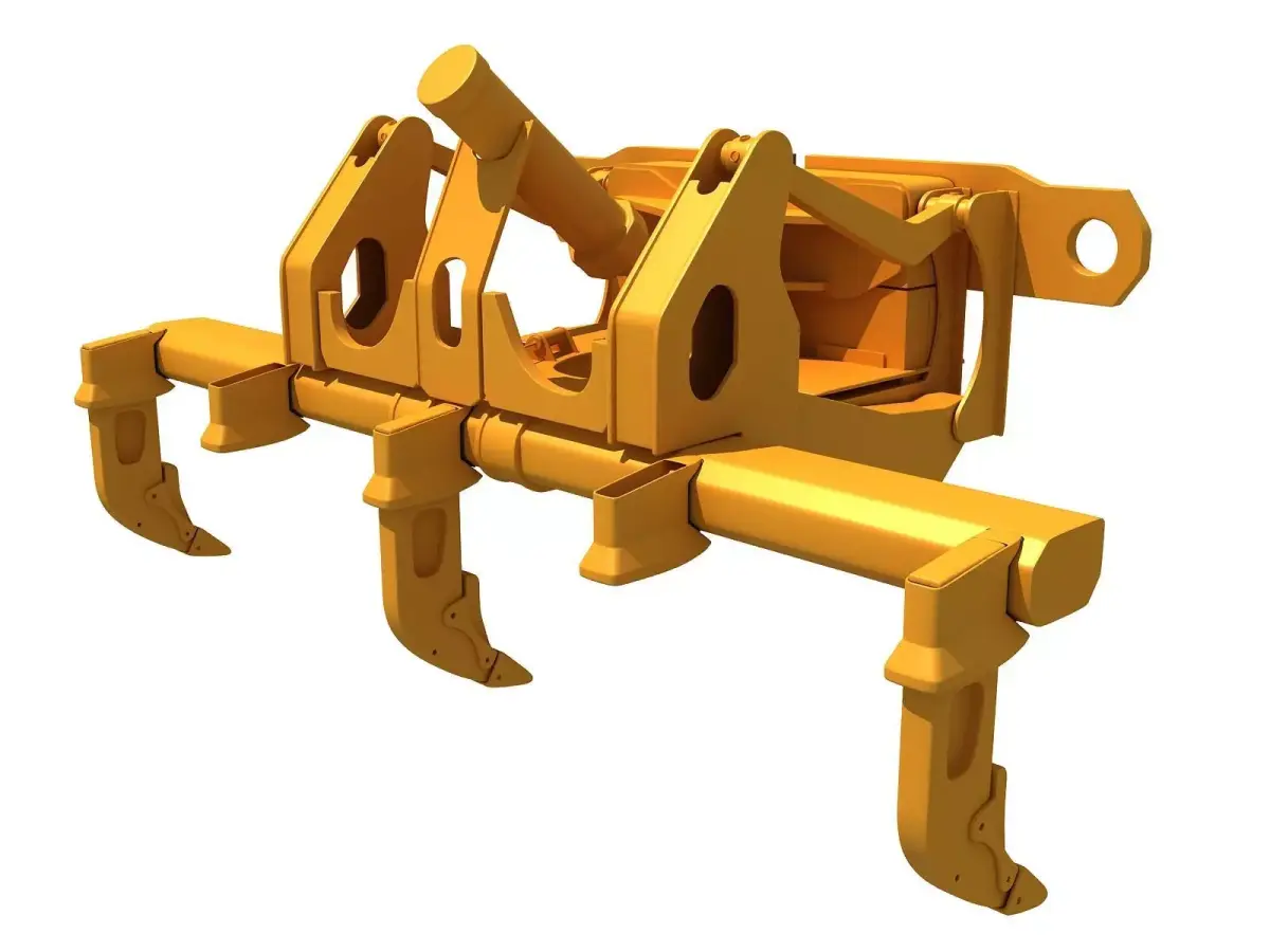 Excavator Fork Bucket 3D model