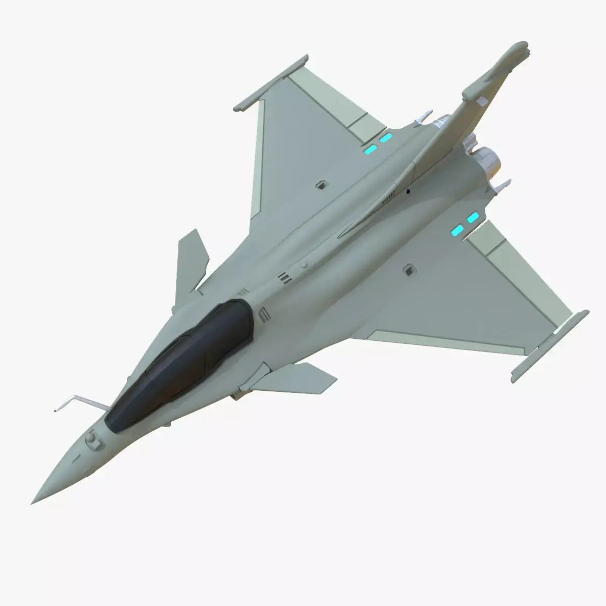 Dassault Rafale 3D print model