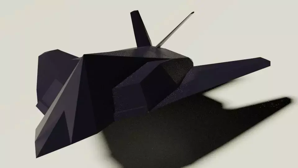 Lockheed F-117 Nighthawk Free 3D model