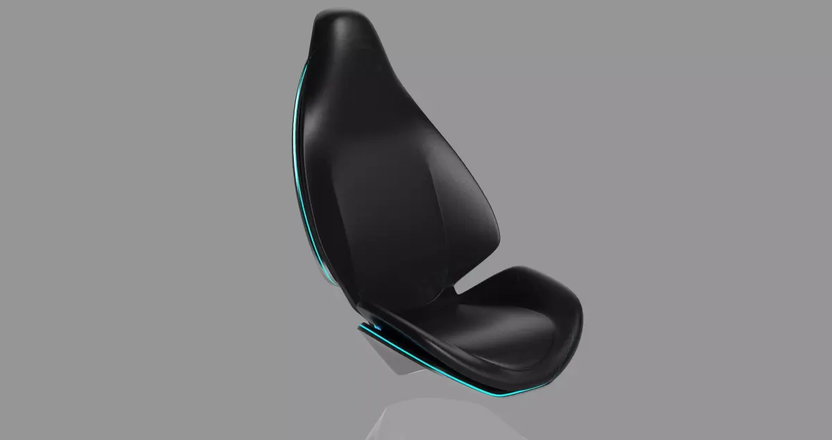 car seat concept 3D model