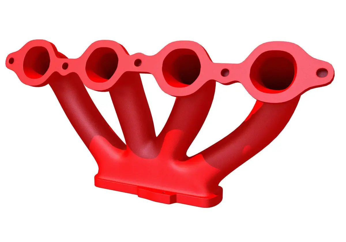 Printable Exhaust Model 3D model