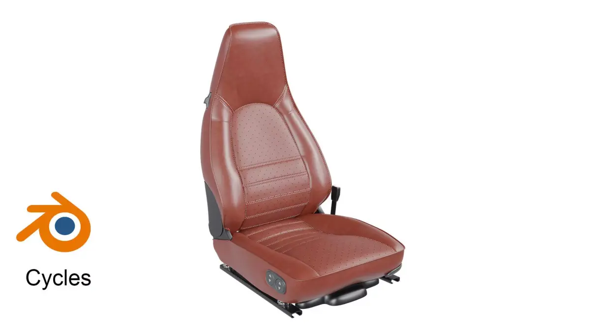  Racing Seat  3D model