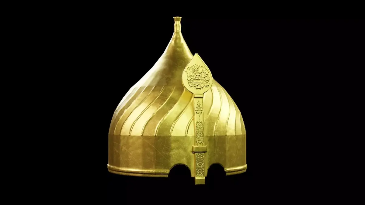 Ottoman Turban Helmet Low-poly 3D model