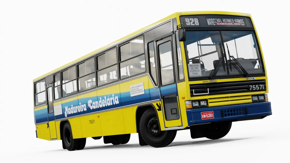1991 Caio Padron Vitoria Madureira Candelaria MB OF-1318 3D model