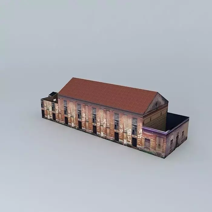 Old movie theater Free 3D model