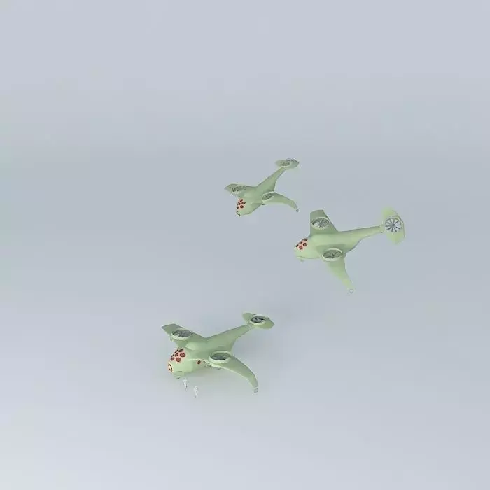 Heli Cargo Concept Free 3D model