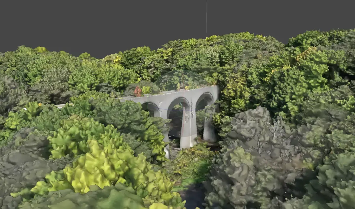 Koshikawa bridge in Hokkaido Free 3D model