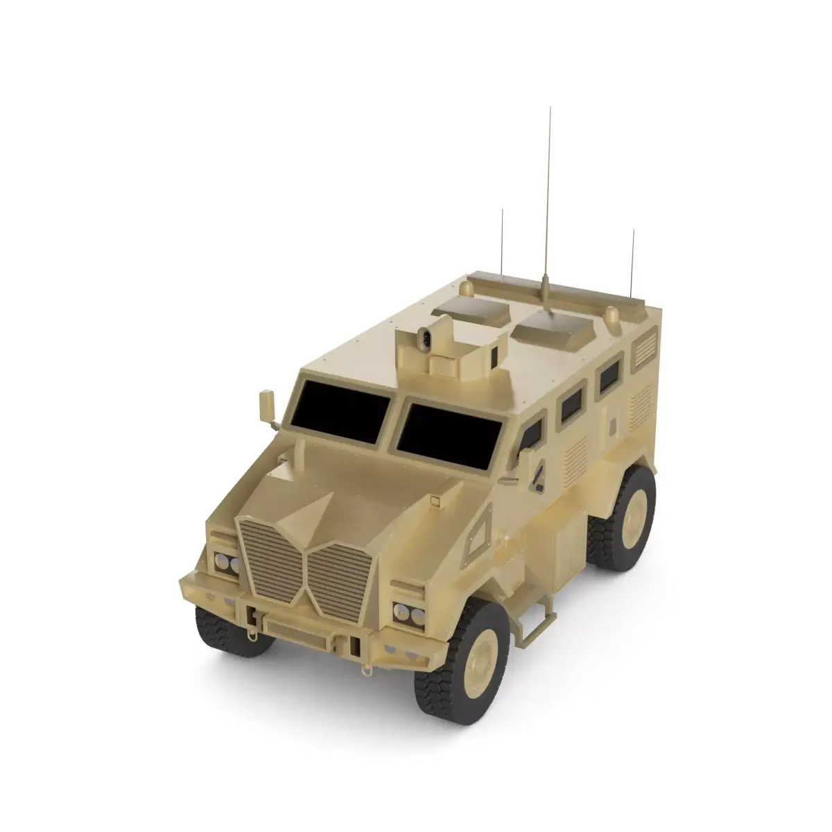 Military MRAP 3D model
