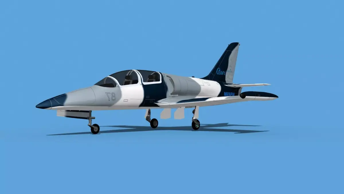 Aero Vodochody L-39C Albatross V11 3D model
