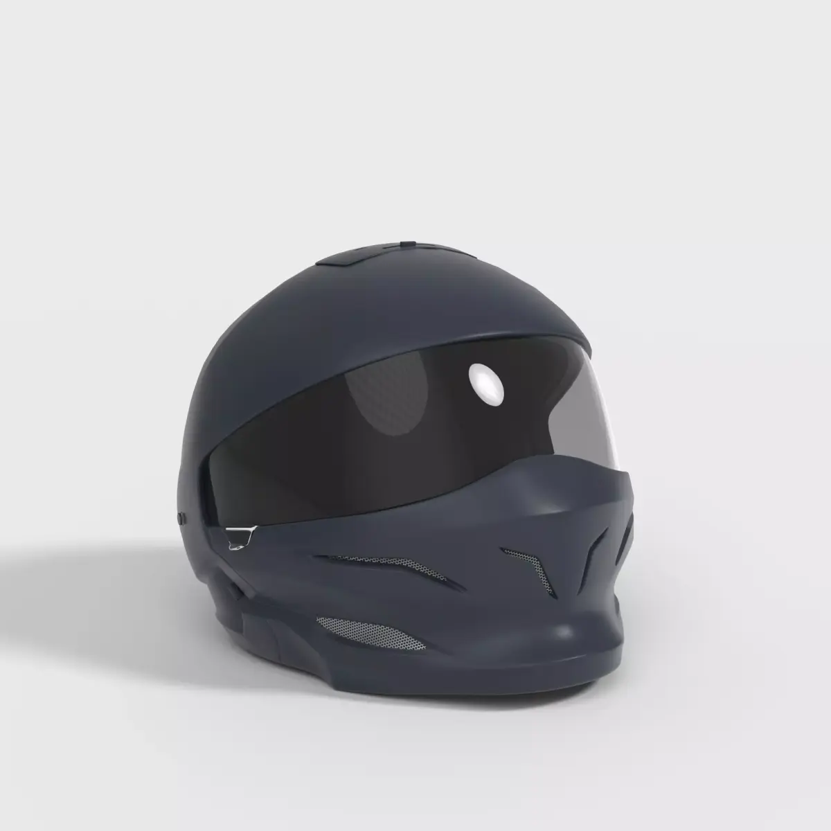 MOTORCYCLE HELMET 3D model 8