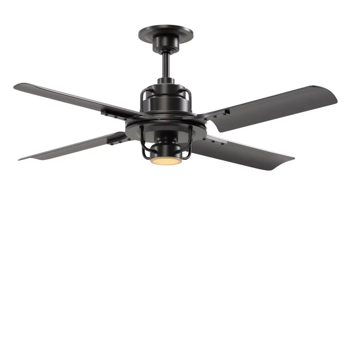 Peregrine Industrial Led Ceiling Fan PBR 3D model