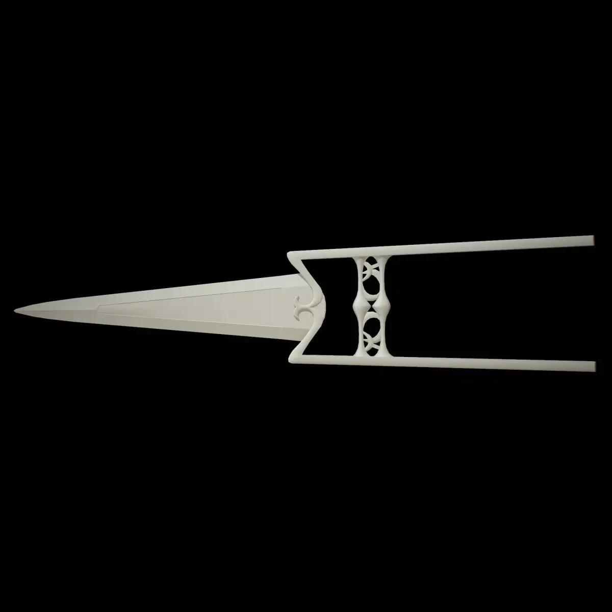 HIE Clean Katar N1 Low-poly 3D model