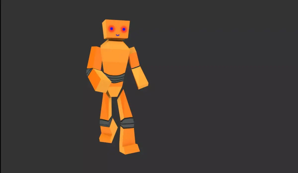 Bob - The Robot Free low-poly 3D model