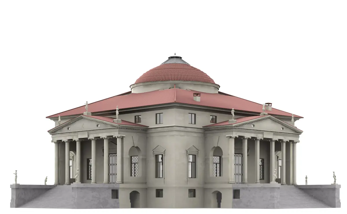La Rotonda - Villa Capra 3D model