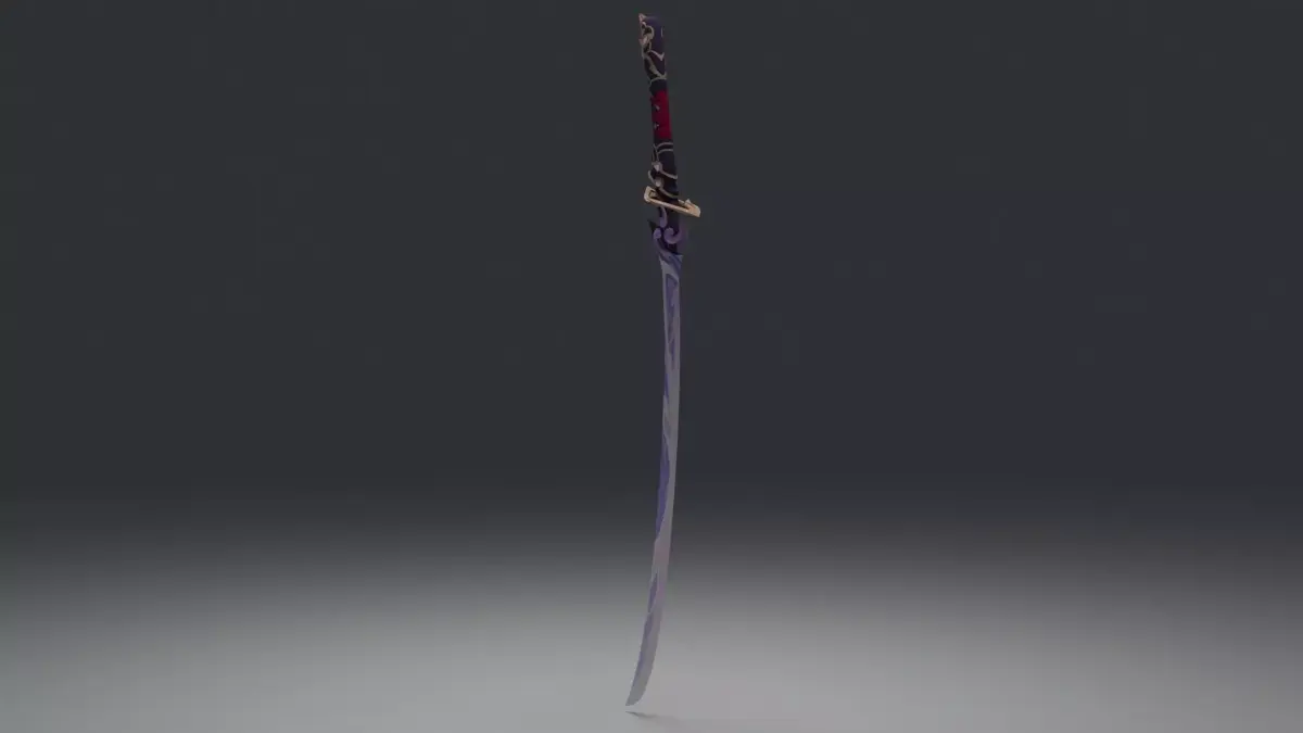 Musou no Hitotachi Sword Free 3D model