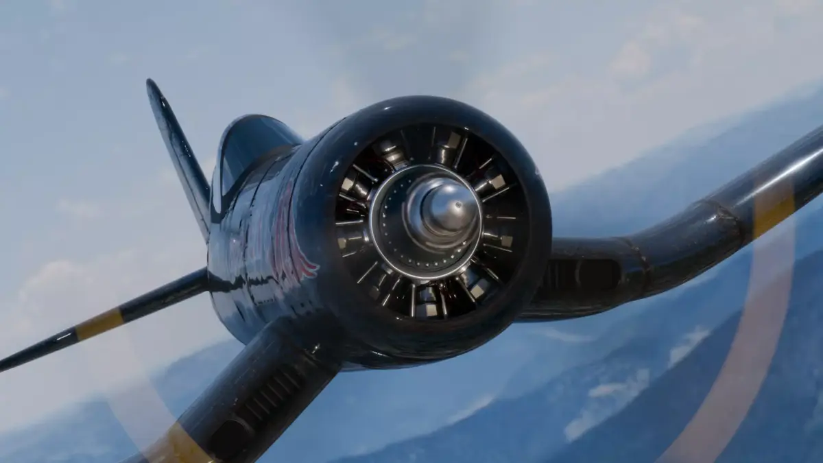 F4U Corsair 3D model 3D model