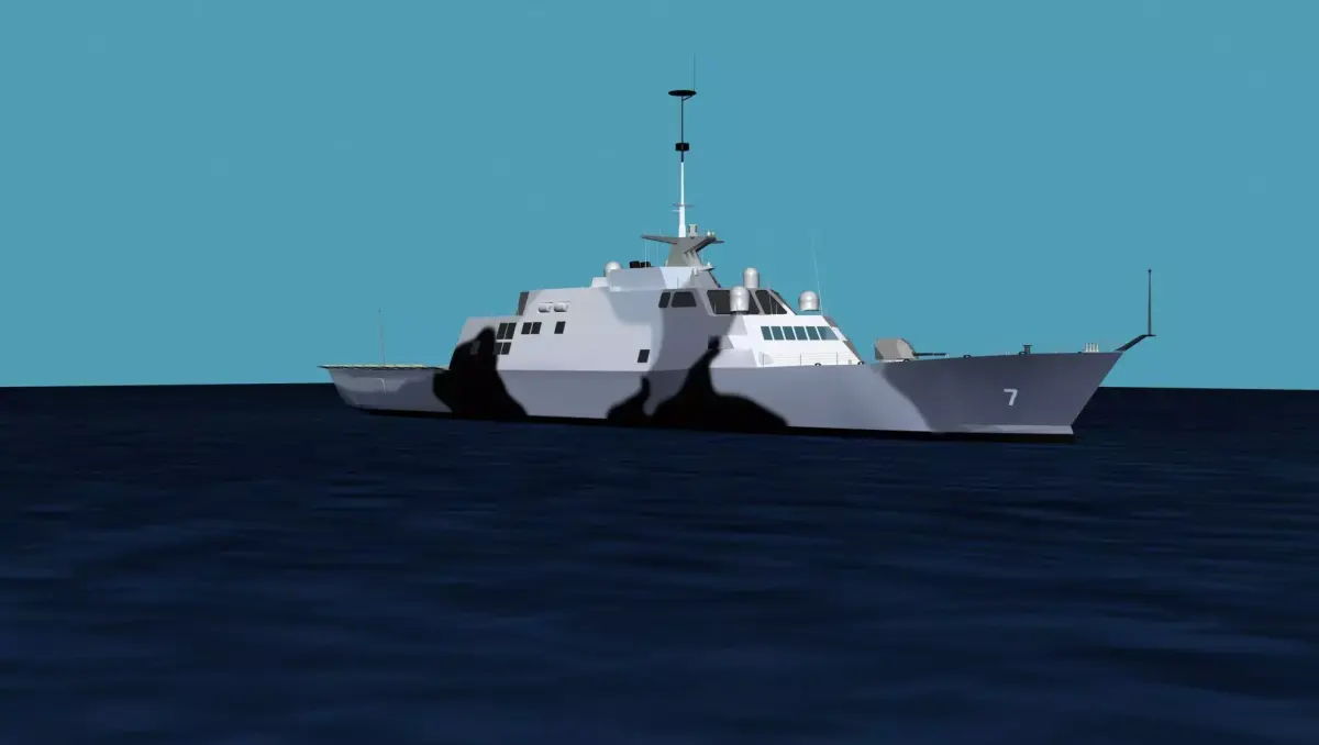 Freedom Class Blk 1 LCS-7 USS Detroit 3D model