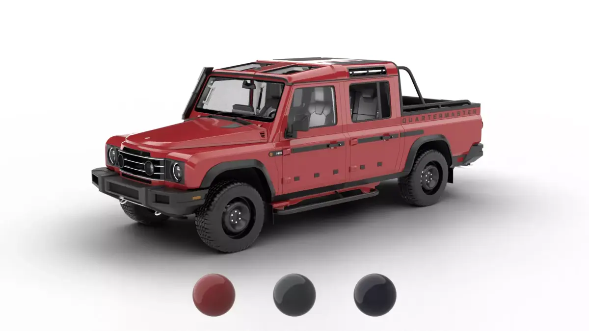 Ineos Grenadier Quartermaster Trialmaster 2024 3d model 3D model