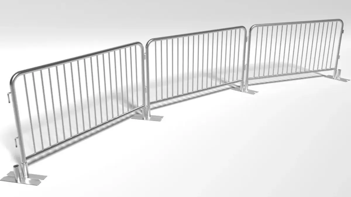 Crowd barrier Free 3D model