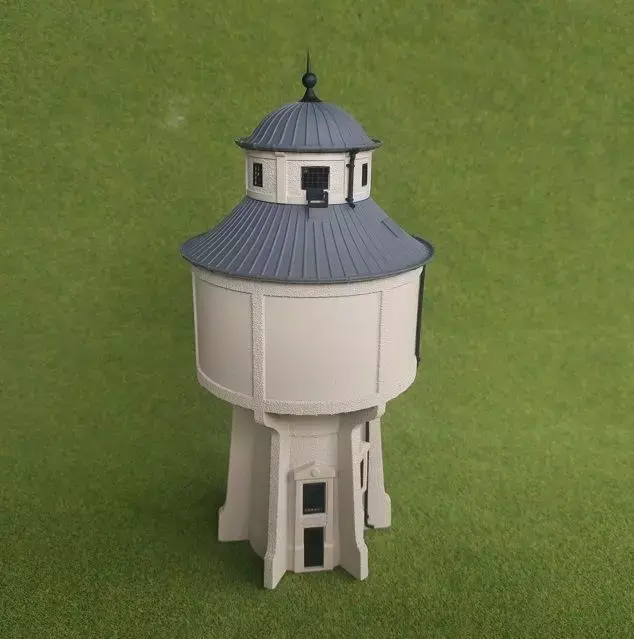 Austrian Water Tower Graz 1-87 resin 3D print model