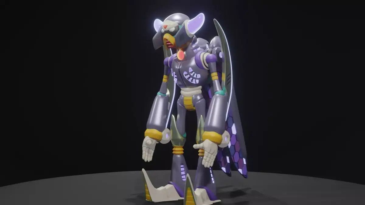 Dark Mantis 3D model