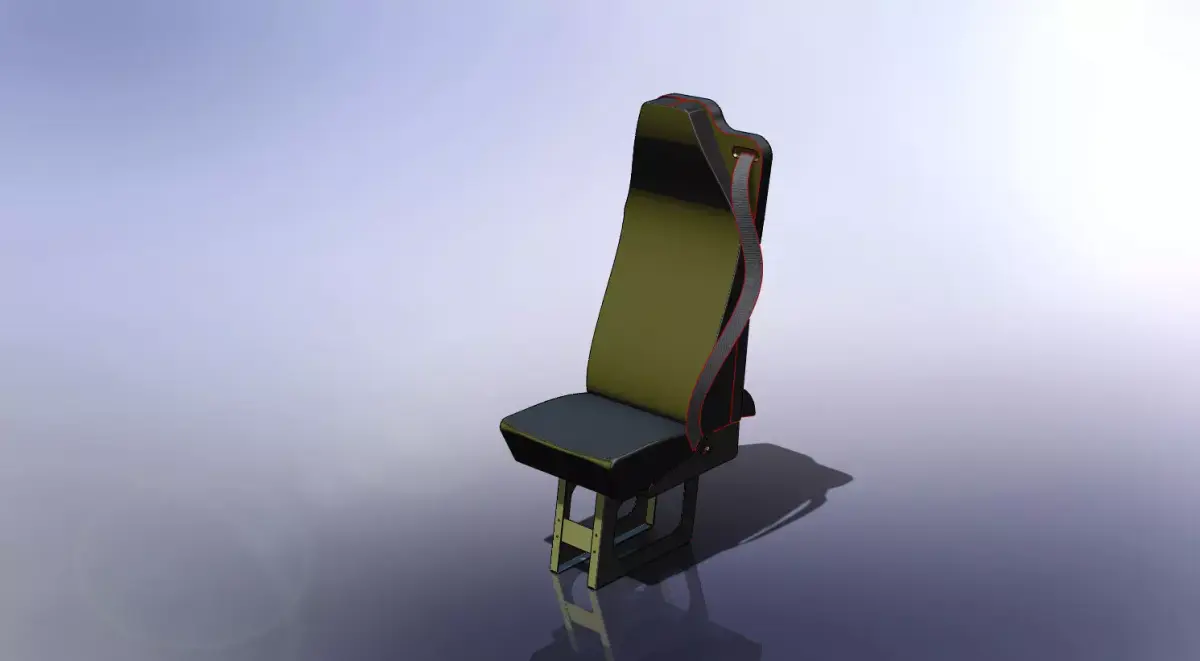 Aftermarket Vehicle seat Free 3D model