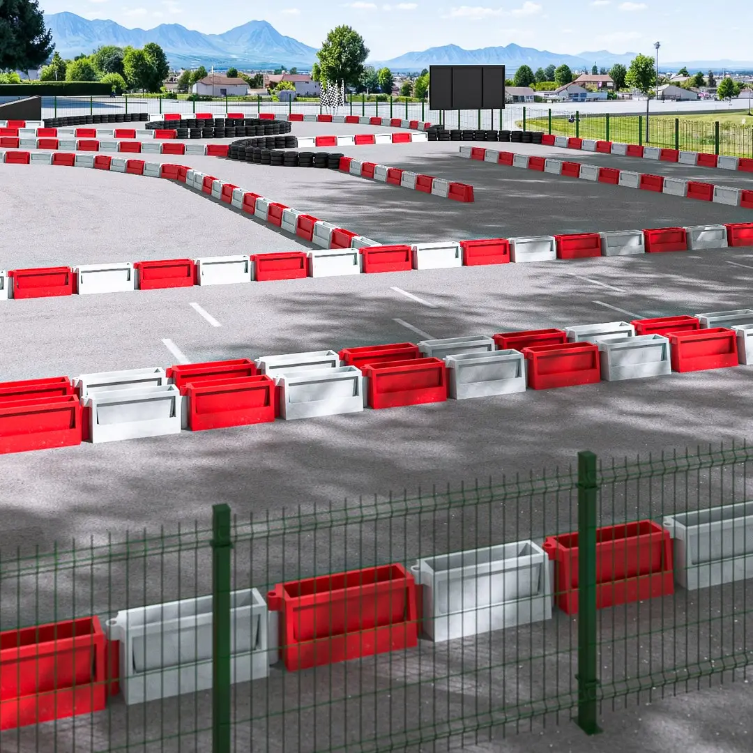 Karting Track Open Air 3D model