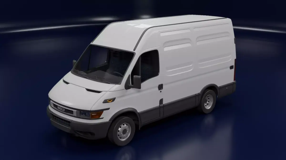 Iveco Daily 3rd Gen 1999-2006 Panel Van Short Wheelbase H2 3D model
