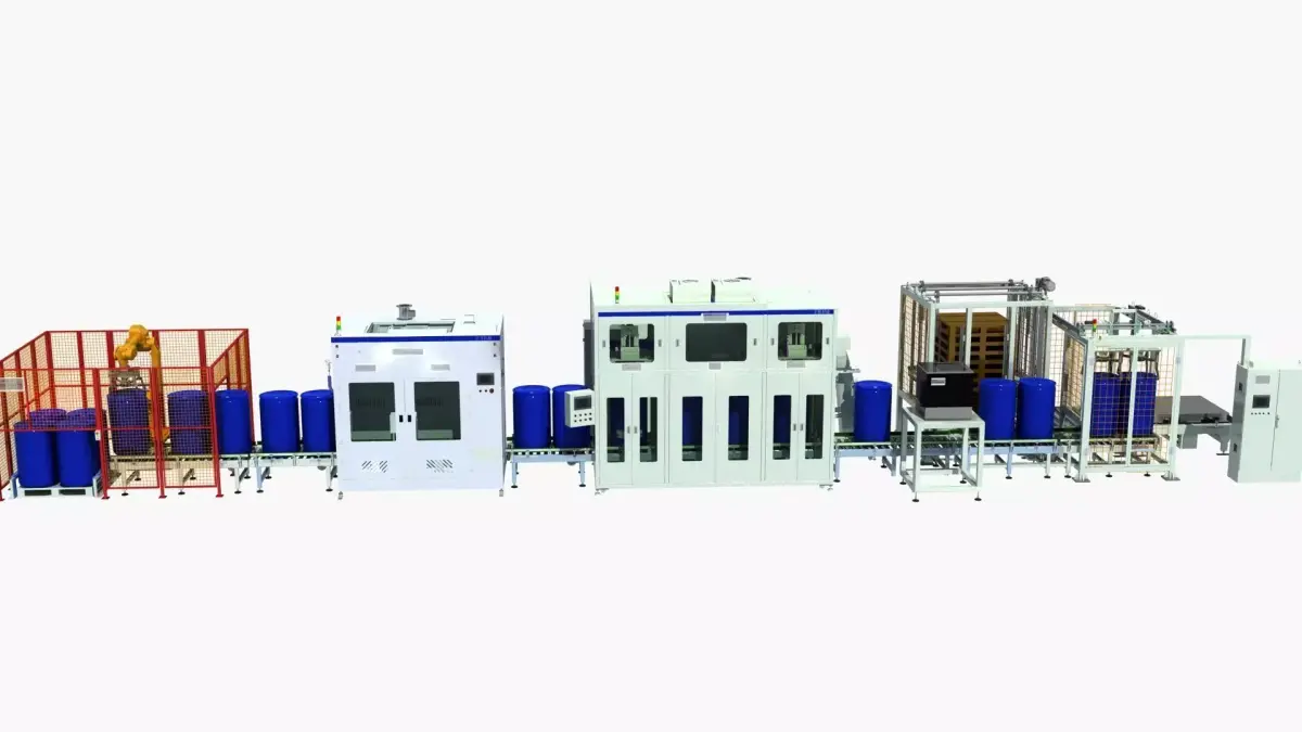Filling Assembly Line 3D model