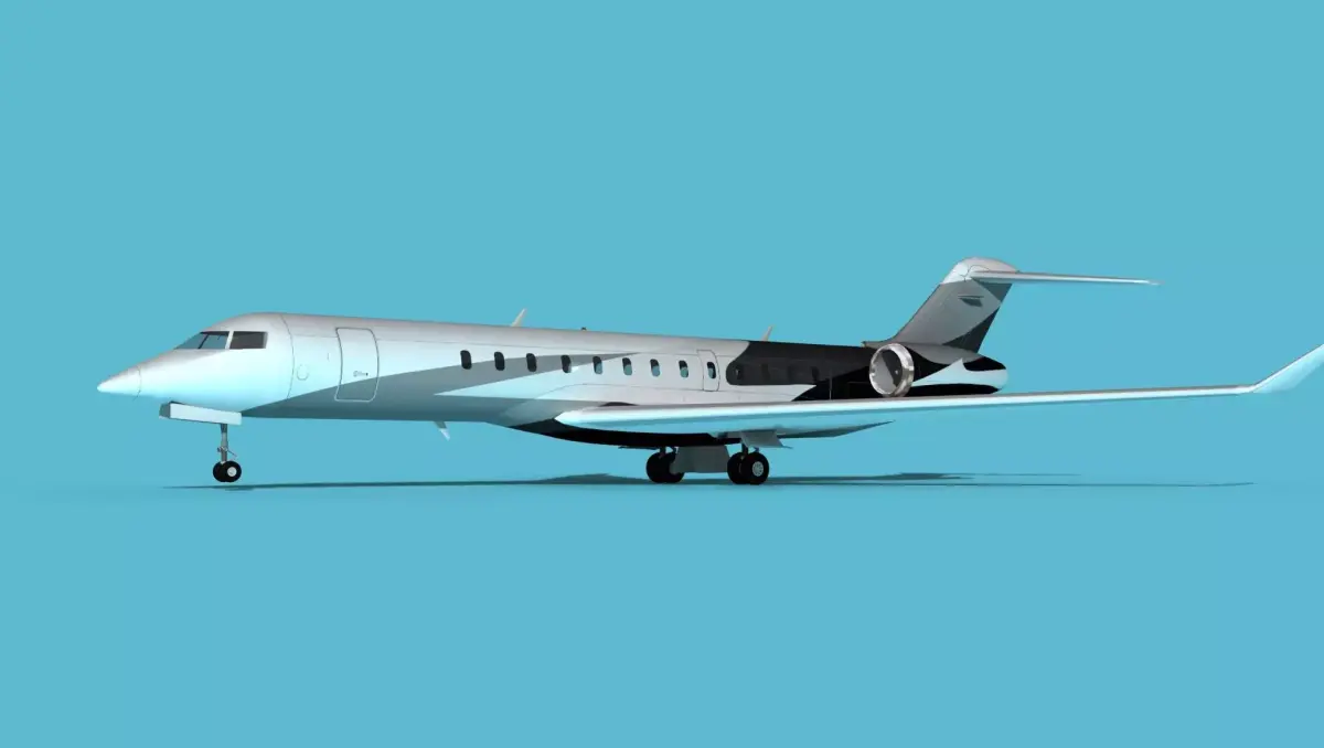 Bombardier Global 7000 V08 3D model