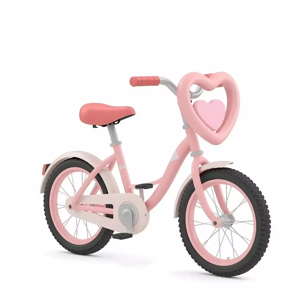 Stylized 3D Valentine  Bicycle Model Low-poly 3D model purchase