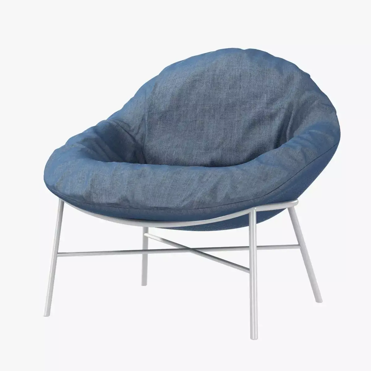 Oyster lounge chair by Comforty 3D model