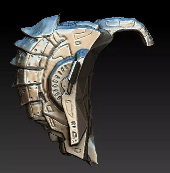Predator back pack 3D model
