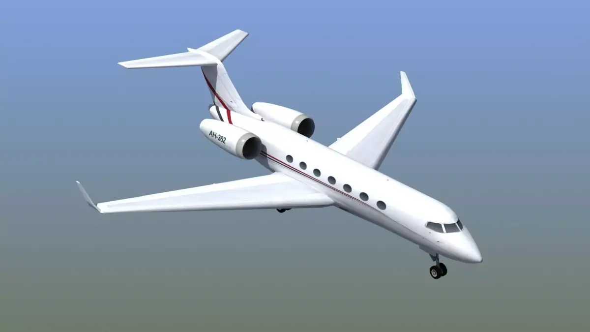 Private Jet 3D model order