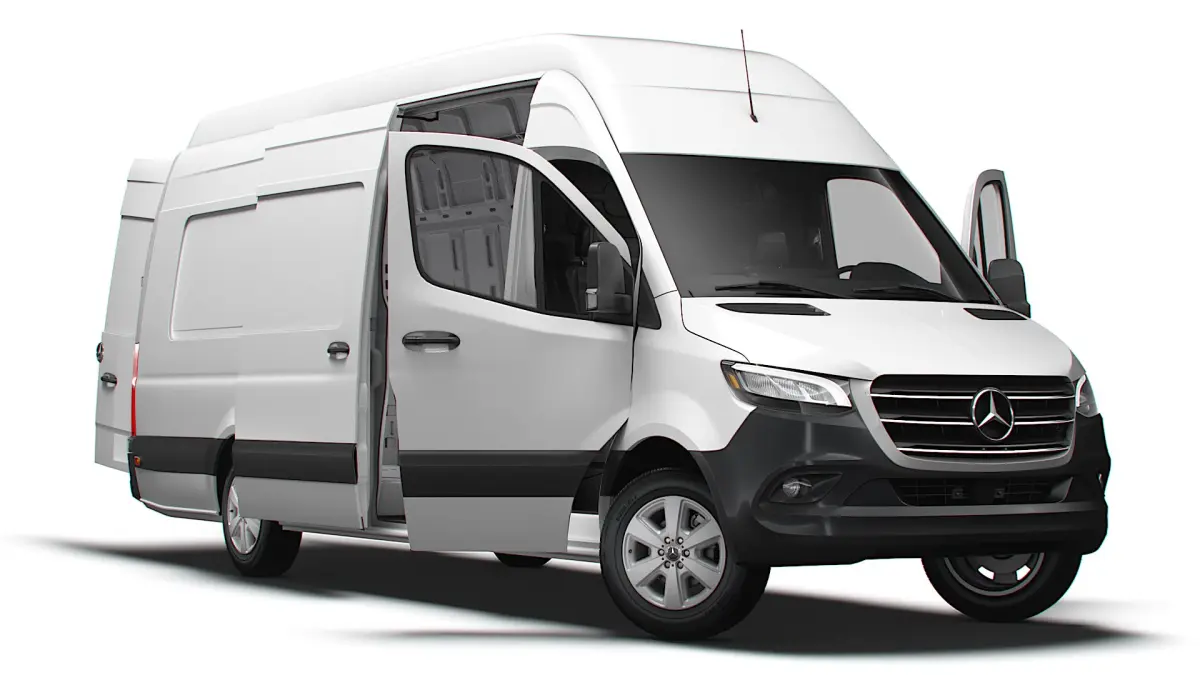 Mercedes Benz Sprinter L4H3 RWD HQ Interior 2025 3D model purchase