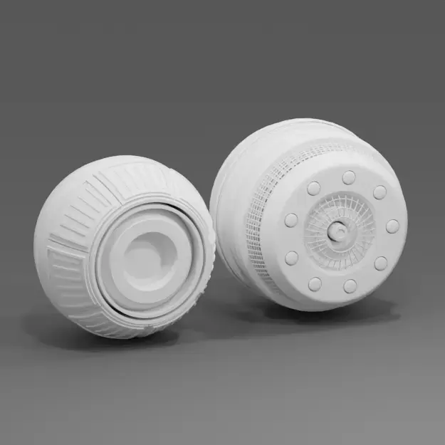 aset sci-fi Free low-poly 3D model
