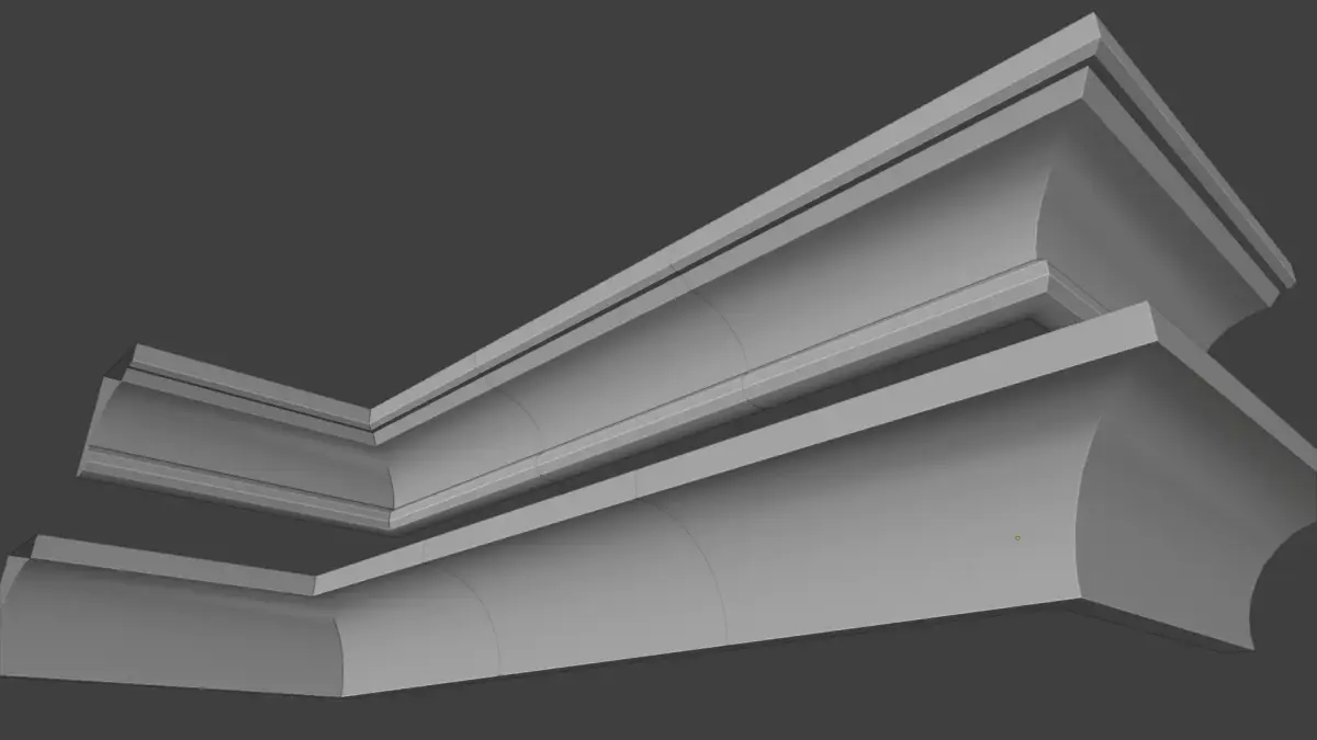 Building Cornice model Pack  Free 3D model