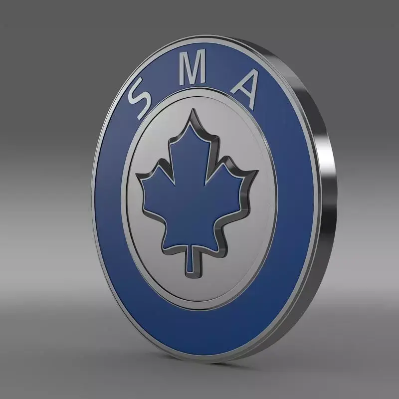 sma logo 3D model by Sergey