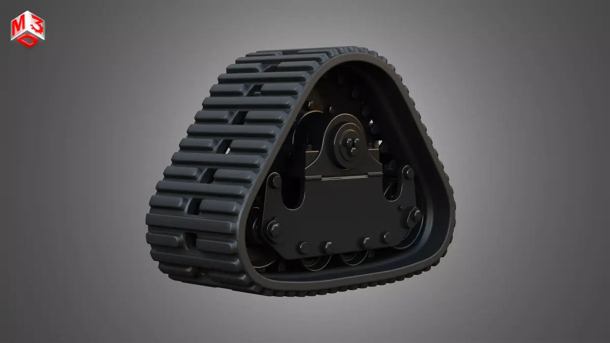 S76 Skid Steer Crawlers 3D model