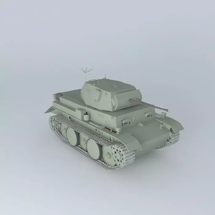 Panzer II Ausf L PzKpfw IIL "Lynx". 3D model