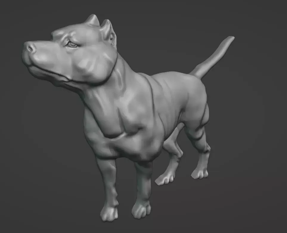 Bull Dog 3D model