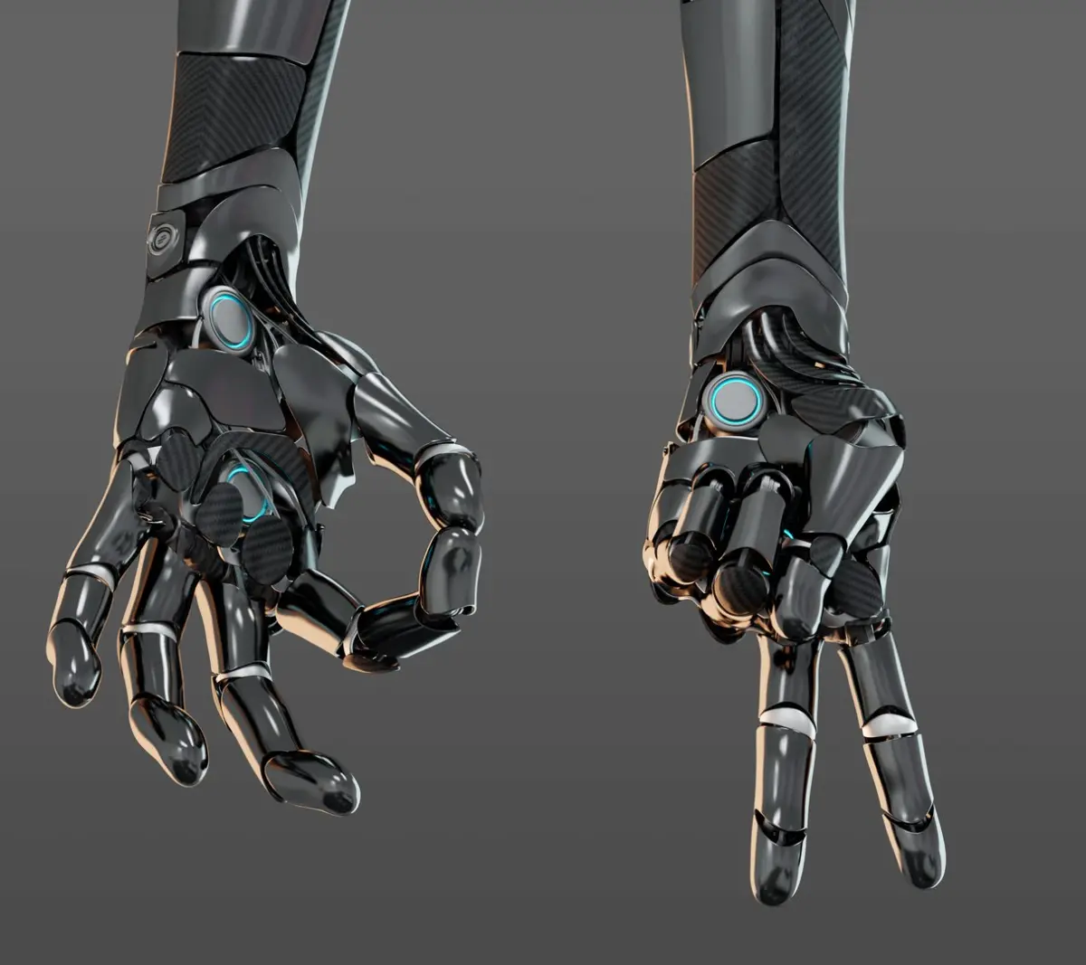 hand anatomy mechanical 3D model purchase
